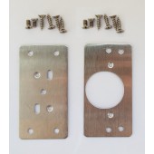 Hinge Repair Plate kit. Slimline.